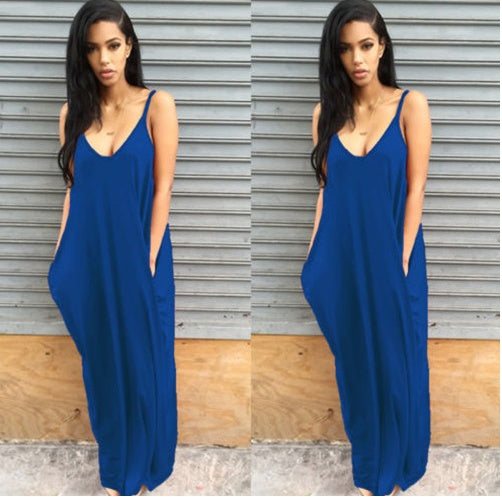 Dress Casual Long Dresses Plus Size