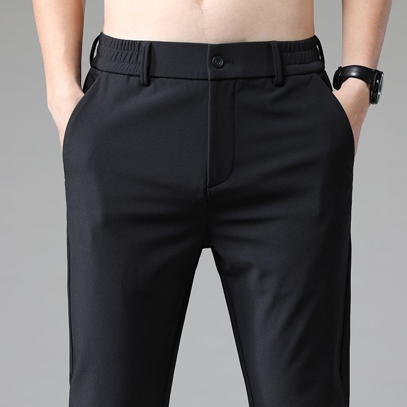 Men's Spring Thick-Weave Trousers