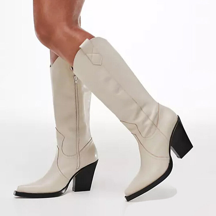 Knight Boots Western Pointed