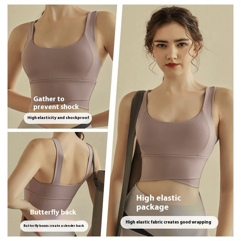 Sports Underwear Shockproof Fitness Vest Outer Wear Women