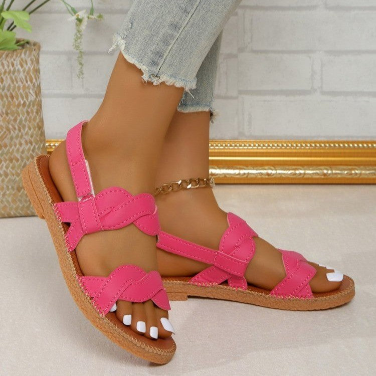 Woven Flat Shoes Women