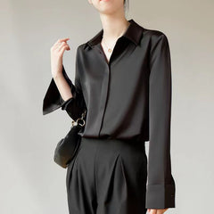Checkered Vintage Satin Shirt