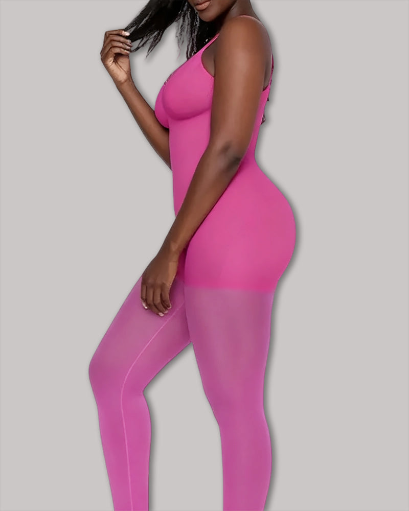 Full-Coverage Tummy Control Bodysuit