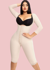 Fajas Colombianas Open Bust Shapewear High Compression Tummy Control Body Shaper