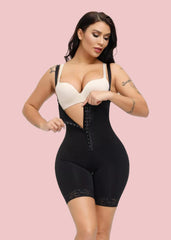 High-waist abdomen control body shaper