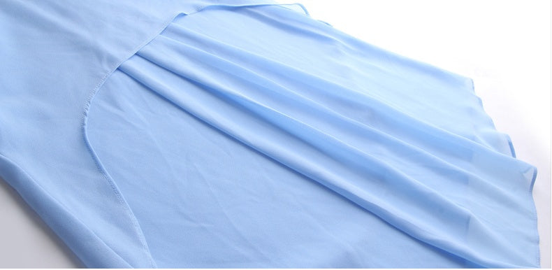 Blouse Loose Shirt O-Neck Chiffon Blouse Female Short Sleeve Blouse Plus Size 5XL Shirts Tops
