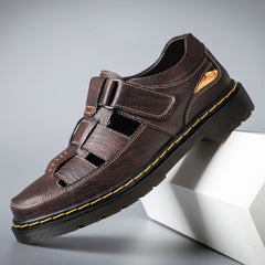 Men's Leather Breathable Sandals