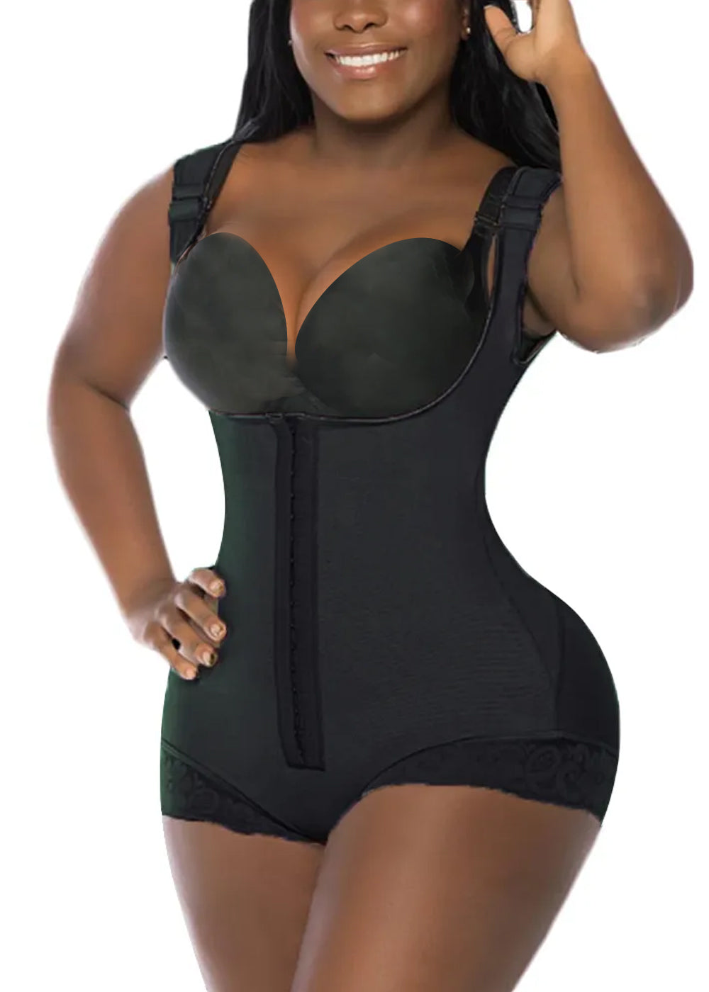 Shapewear Adjustable Shoulder Strap With Strong Compression Slimming Bodysuit