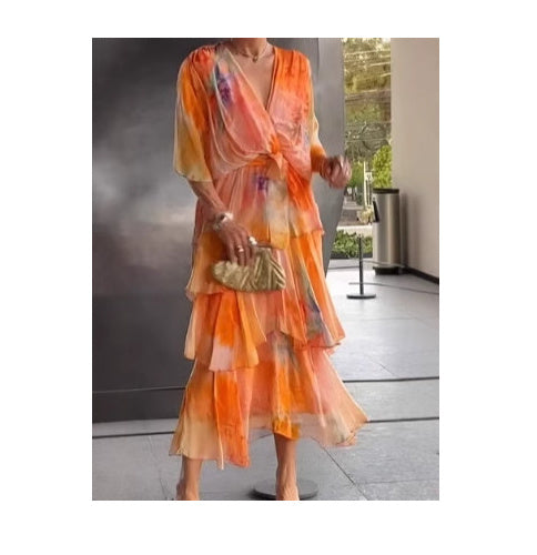 Printing Layered Dress