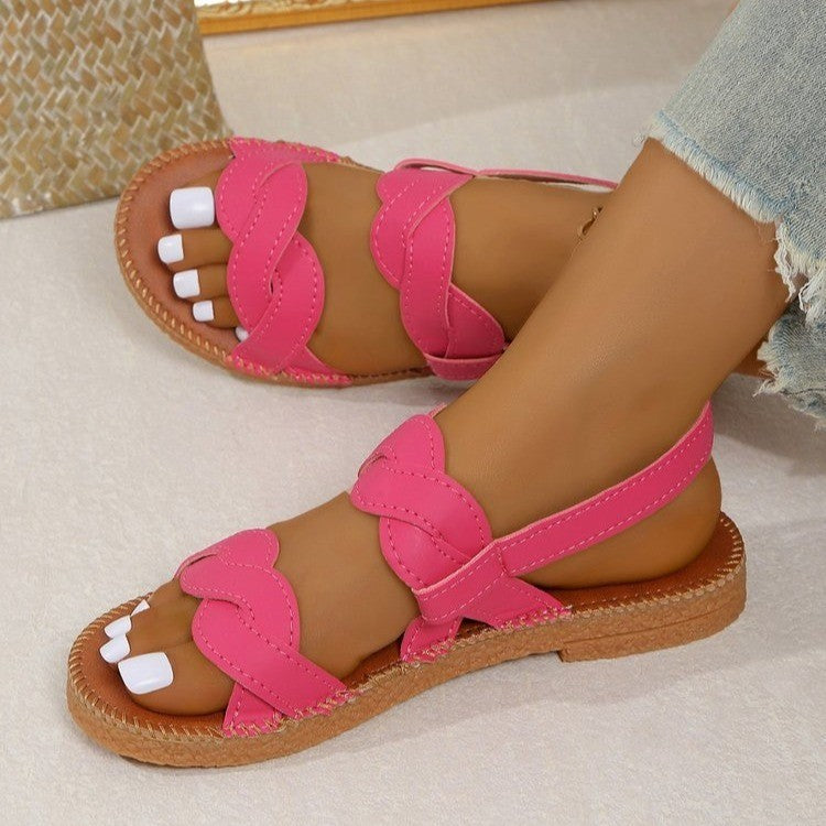 Woven Flat Shoes Women