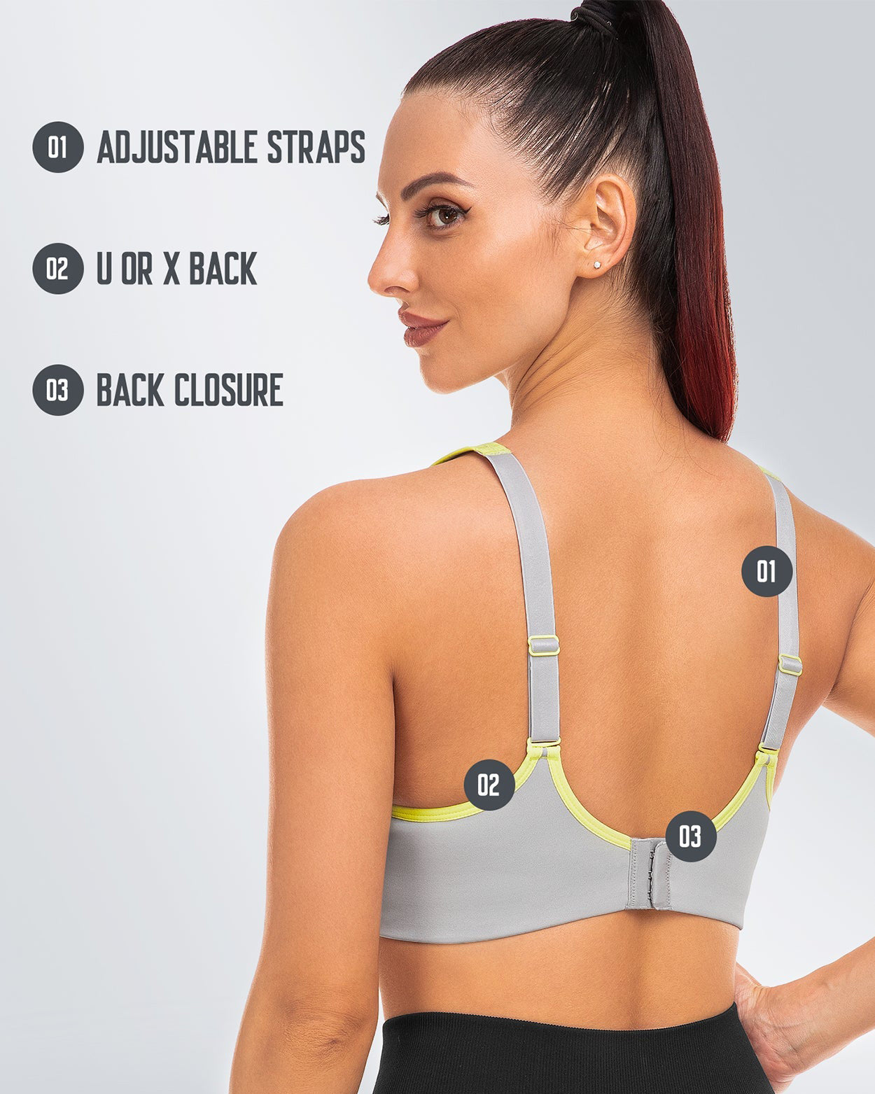 Underwire Full Support Plus Size Bra