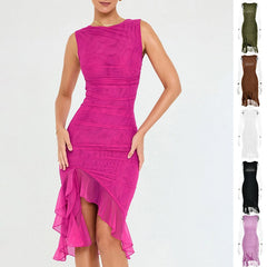 Slim Skinny Sleeveless Dress For Party Club Dresses