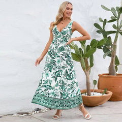 Womens Floral-print Dress