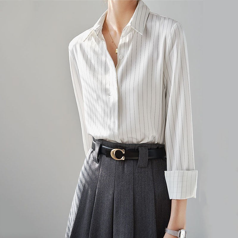 Checkered Vintage Satin Shirt