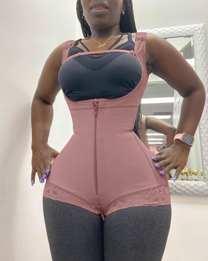 Double Compression Garment Adjustable Straps ——achieve an Hourglass Figure