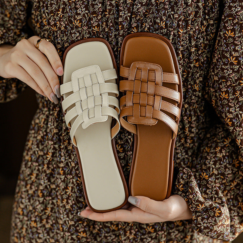 French Retro Sandals For Women