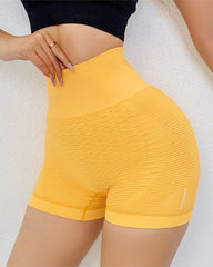 High Waist Peach Buttocks Tight Yoga Pants Tight Hip Three-Point Shorts