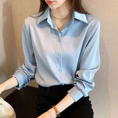 Checkered Vintage Satin Shirt