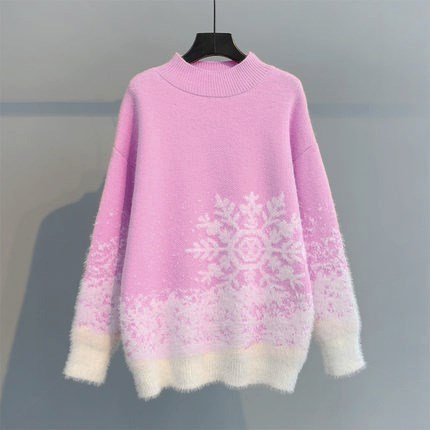 Ugly Christmas Knitted Sweater Top