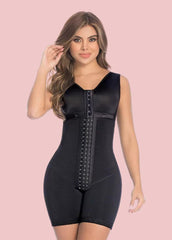 Tummy Control Shapewear High Compression Faja Bodysuit Postpartum