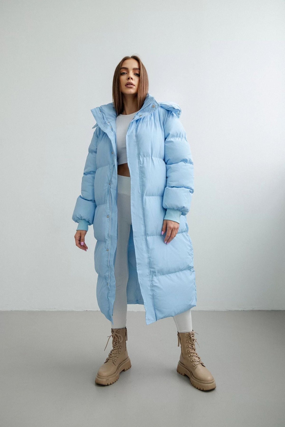 Casual And Long Loose-fitting Hoodie Long Sleeve Loose Casual Jacket Winter