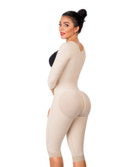 Fajas Colombianas Open Bust Shapewear High Compression Tummy Control Body Shaper