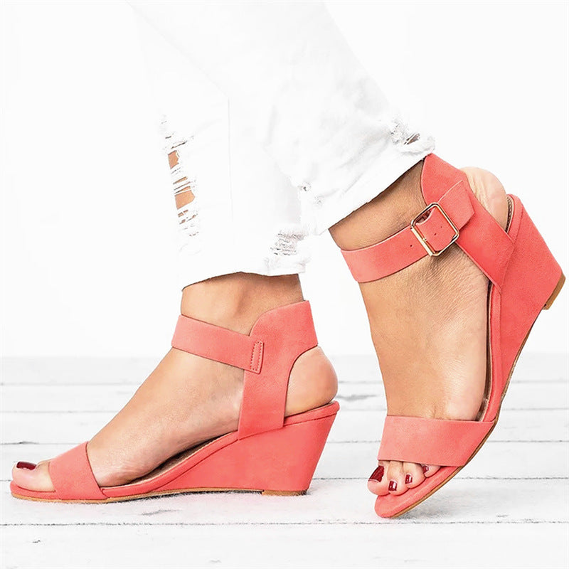style wedge sandals women