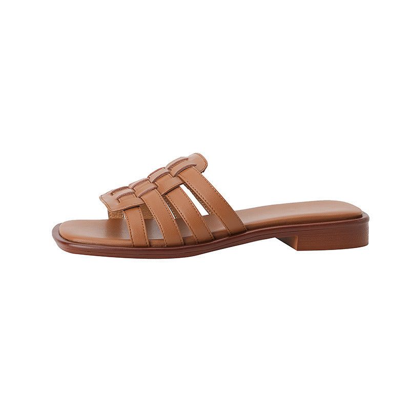 French Retro Sandals For Women