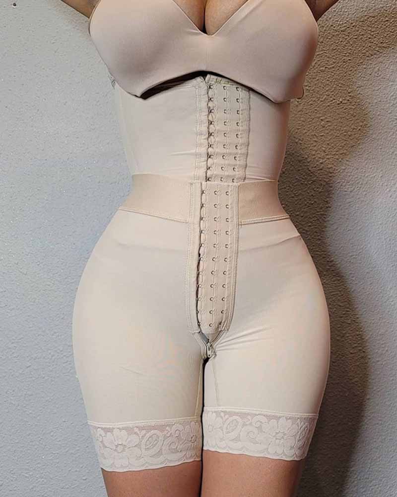 Butt Lifter Compression Garment Front Closure Tummy Control