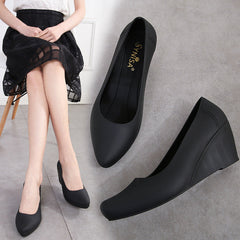 Sandals Han Xia Platform Wedge Heel Jelly