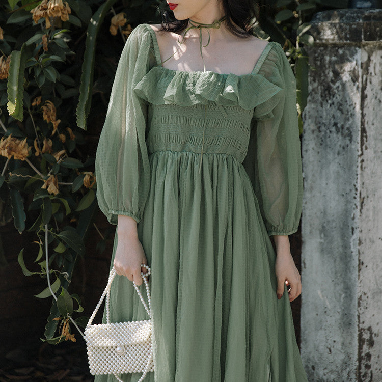 Temperament Solid Color Dresses