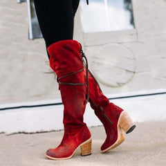 And Warm Boots Over The Knee Boots Long Boots