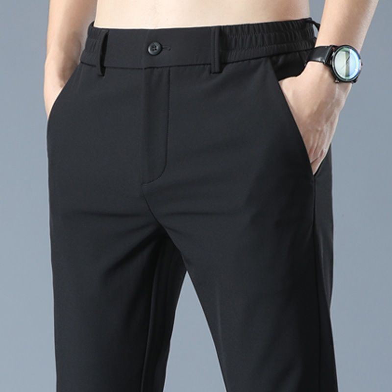 Men's Spring Thick-Weave Trousers