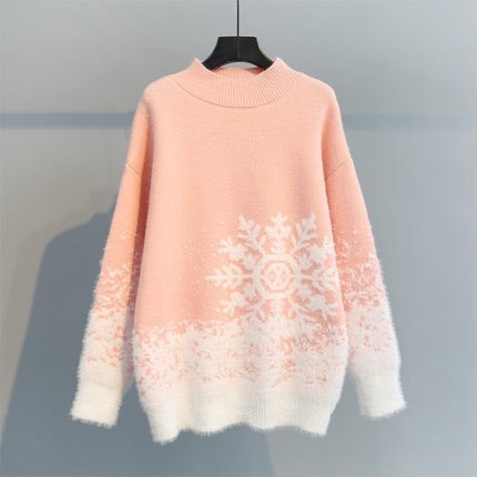 Ugly Christmas Knitted Sweater Top