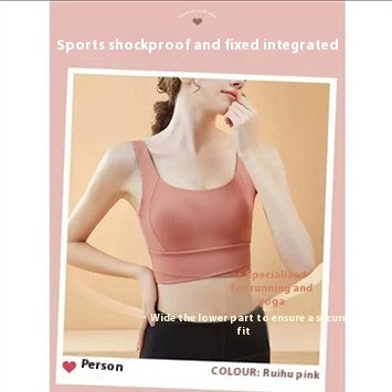 Sports Underwear Shockproof Fitness Vest Outer Wear Women