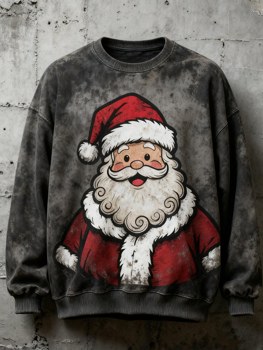 3D Printed Round Neck Casual Sweatshirt