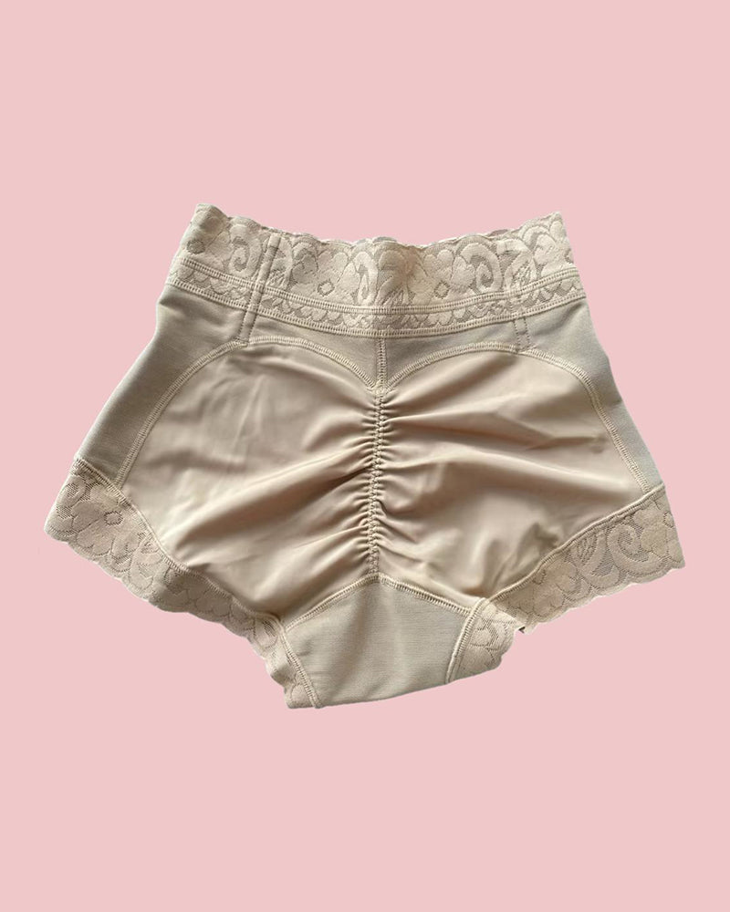 4001 Lace Classic Daily Wear Bodysuit Butt Lifter Panty Smoothing Brief-2