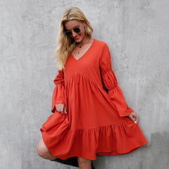 Resort Dresses Long Sleeves Dress