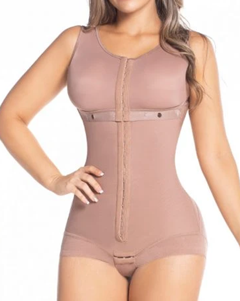 Breast Support Tummy Control Triangle Overbust Shapewear