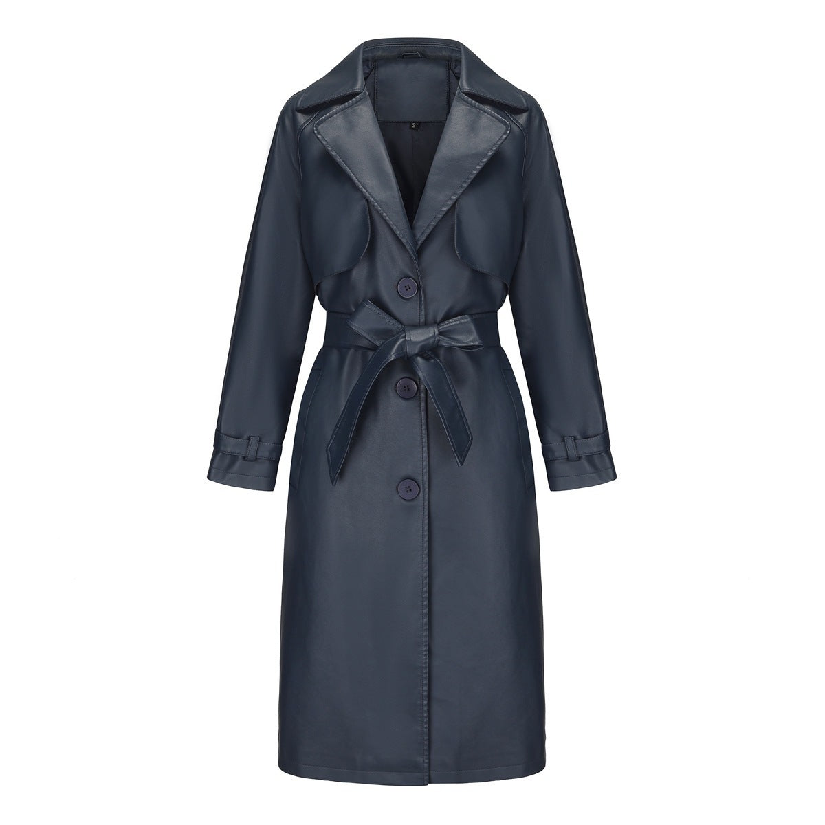 Spring Womens Trench Coat Long Loose Jacket
