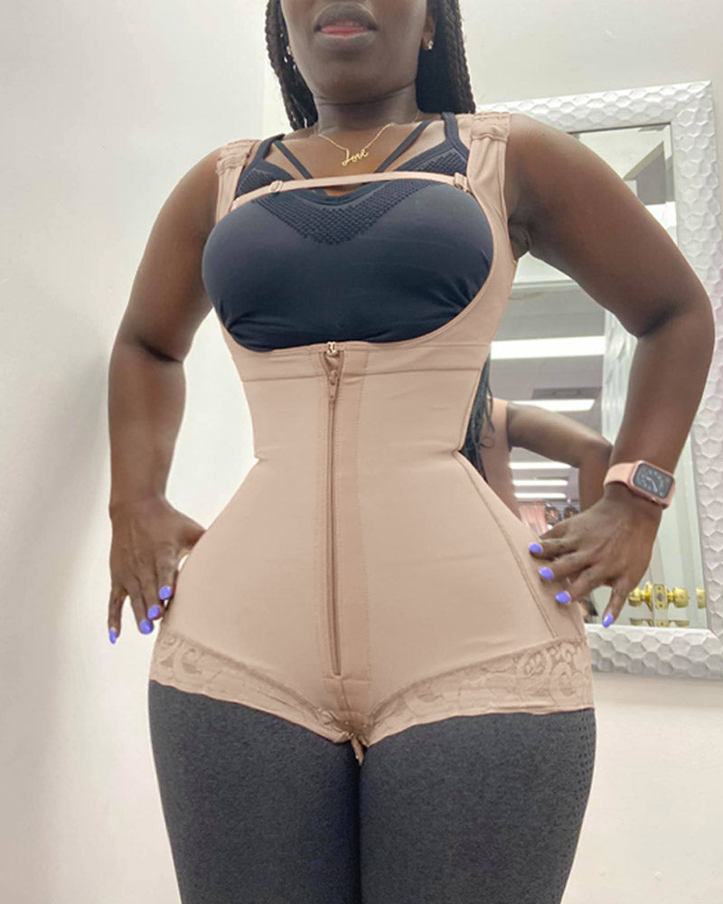 Double Compression Garment Adjustable Straps ——achieve an Hourglass Figure