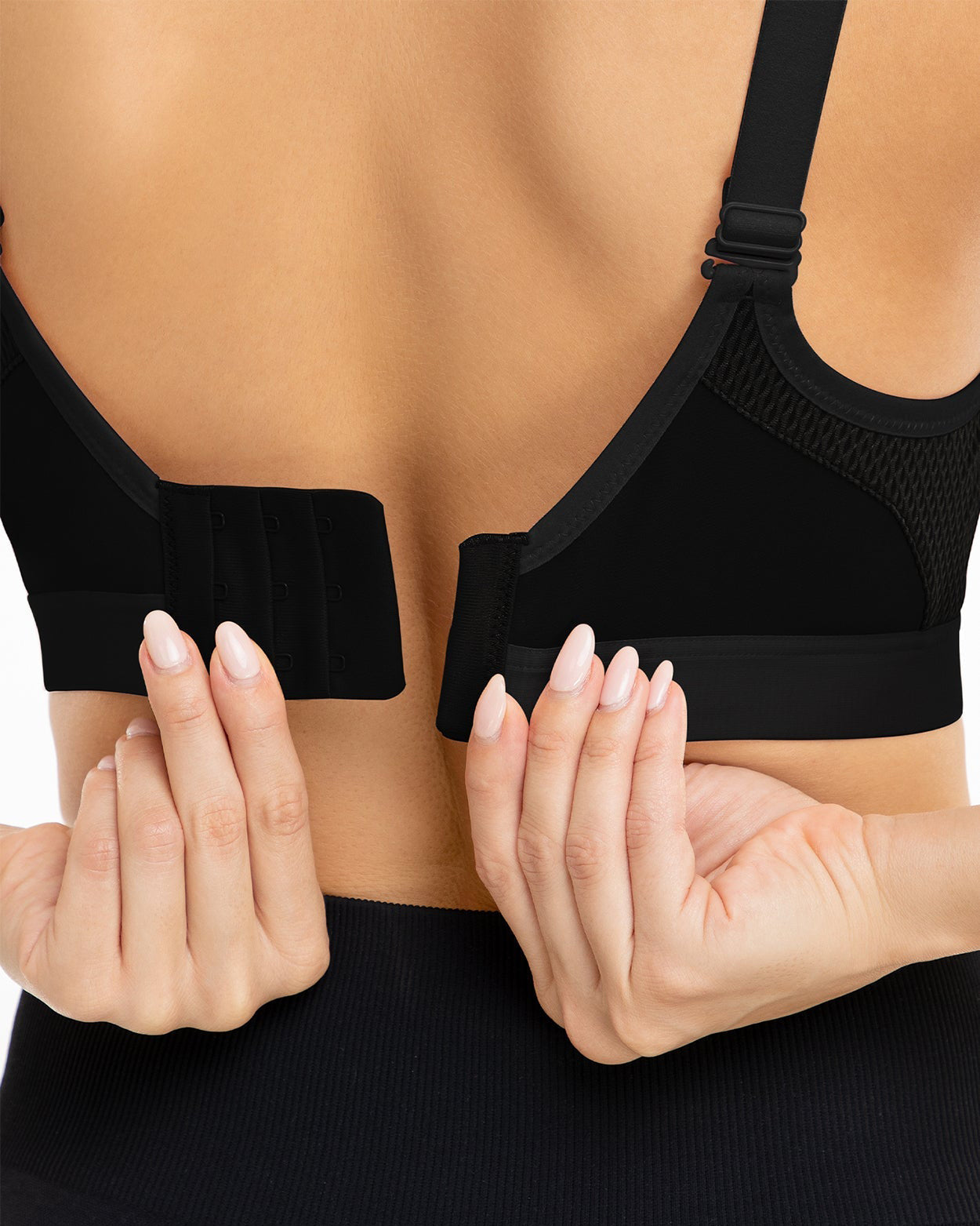 V Neck Full Figure Running Workout Bras