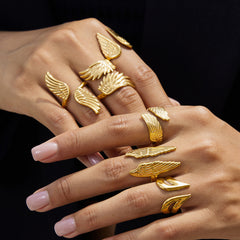 Titanium Steel Non-fading Ring For Women