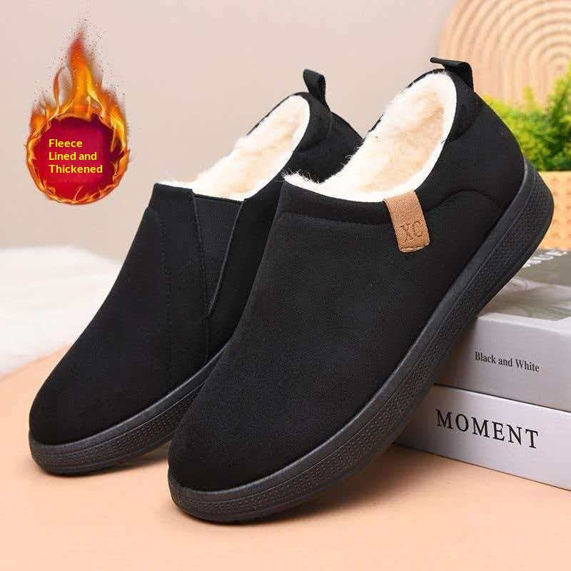 Mens Snow Boots With Fleece Lining