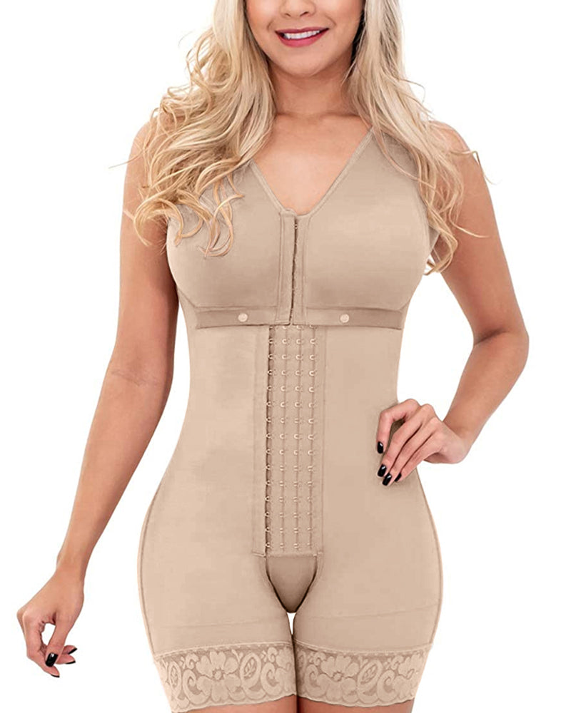 Compress Shapewear Adjustable Breast Support Overbust Bodyshaper