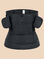 Body-Shaping Zip-Reinforced Neoprene Corset