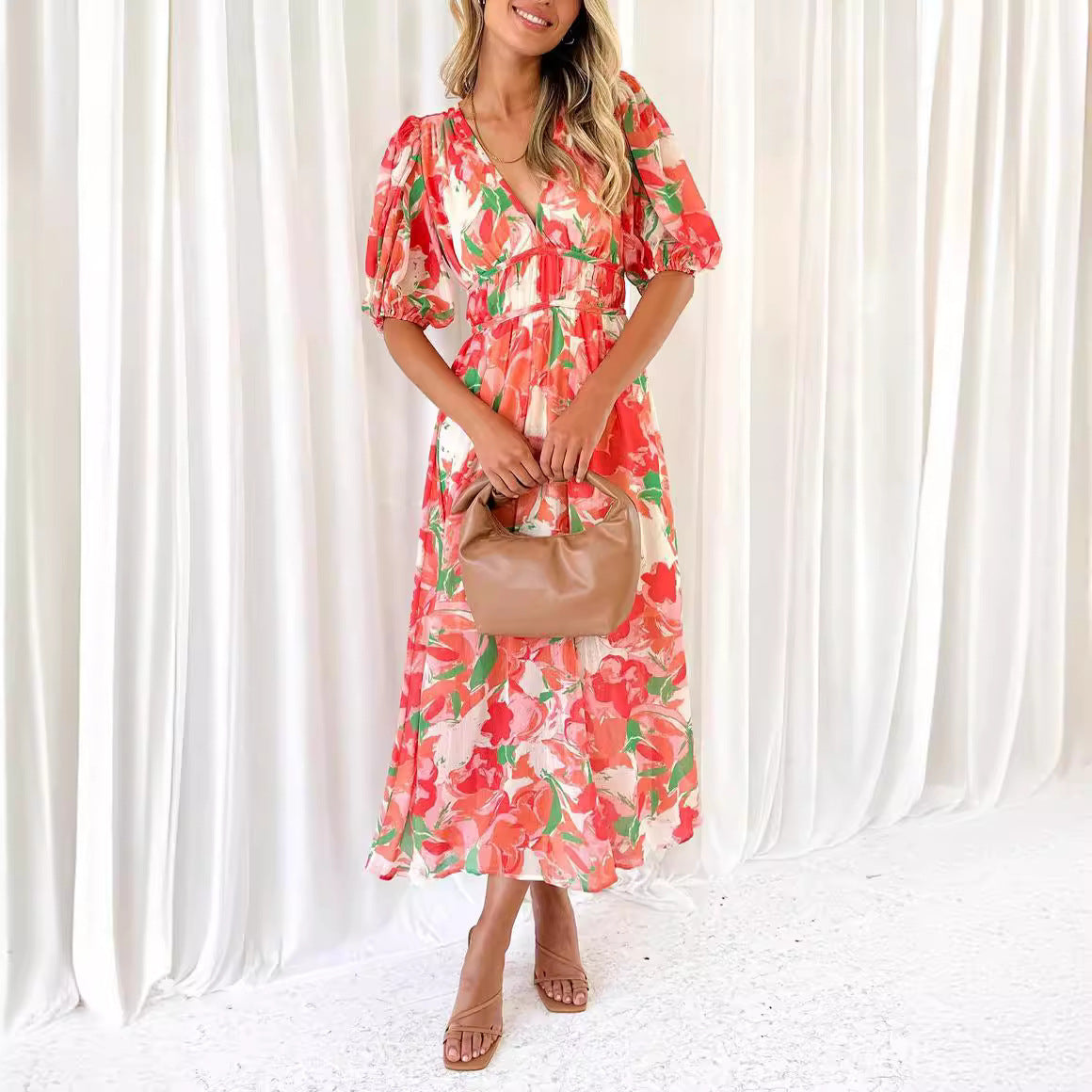 Floral Dress Bohemian Dress