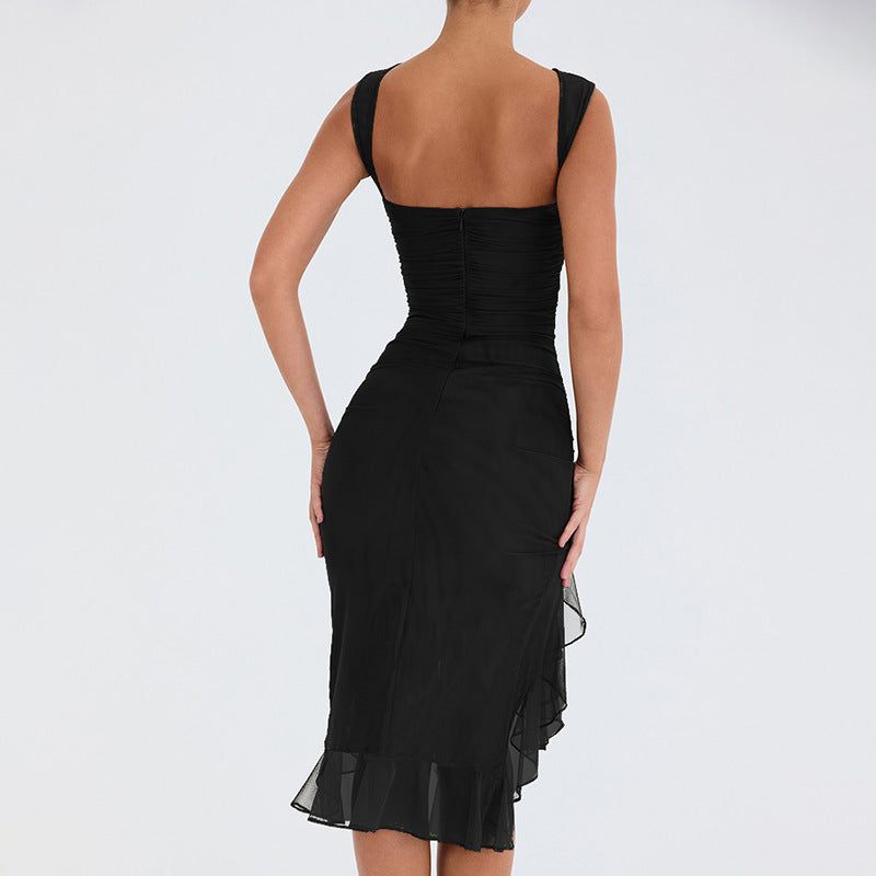 Slim Skinny Sleeveless Dress For Party Club Dresses