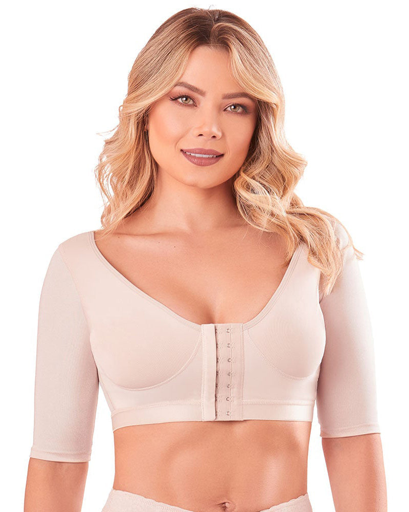 Post Surgical Surgery Bra Posture Corrector With Sleeves Brasier Post Operatorio