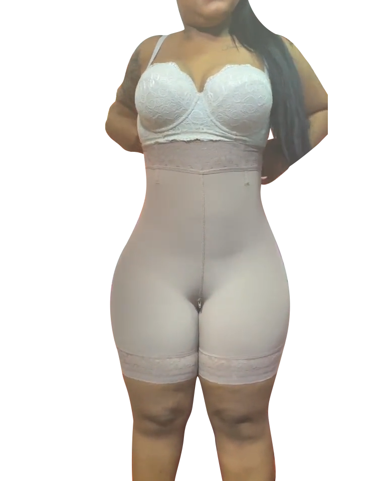 Butt Lifter (Crotch With Zipper) Seamless Slimming Shorts